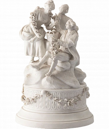 Sevres biscuit sculptural group, 18th century