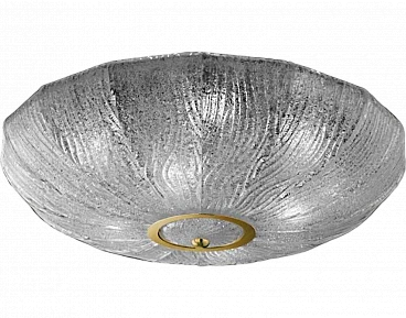 Dew glass Royal ceiling light by Barovier & Toso, 1970s