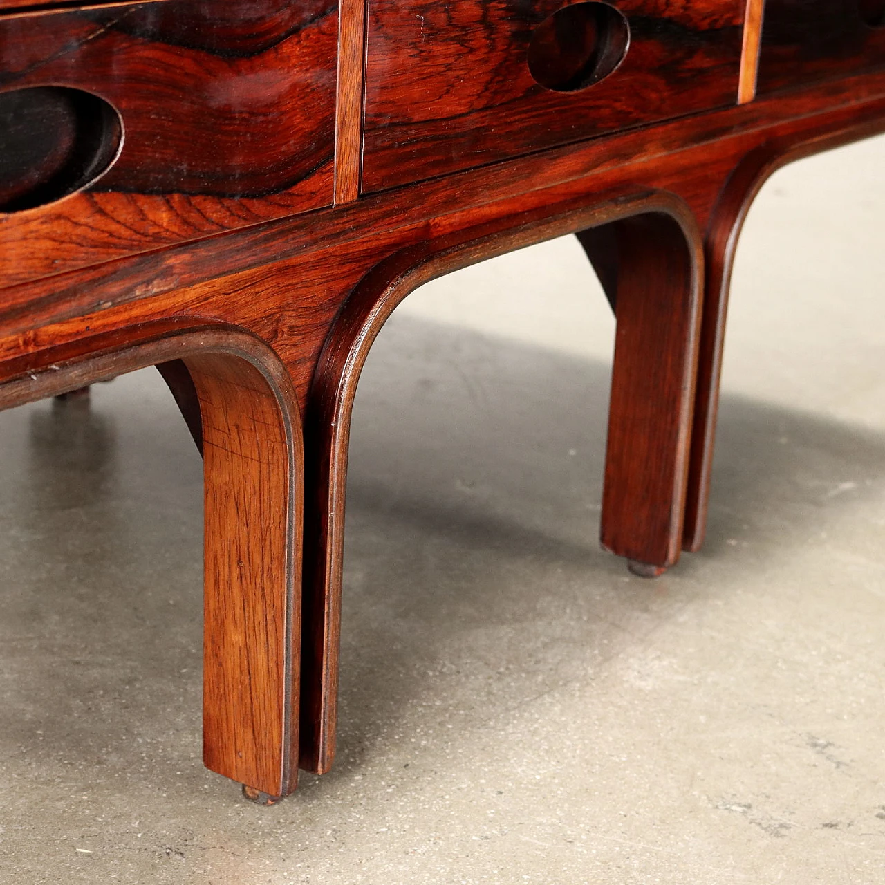 Coffee table with drawers by Gianfranco Frattini for Bernini, 1960s 4