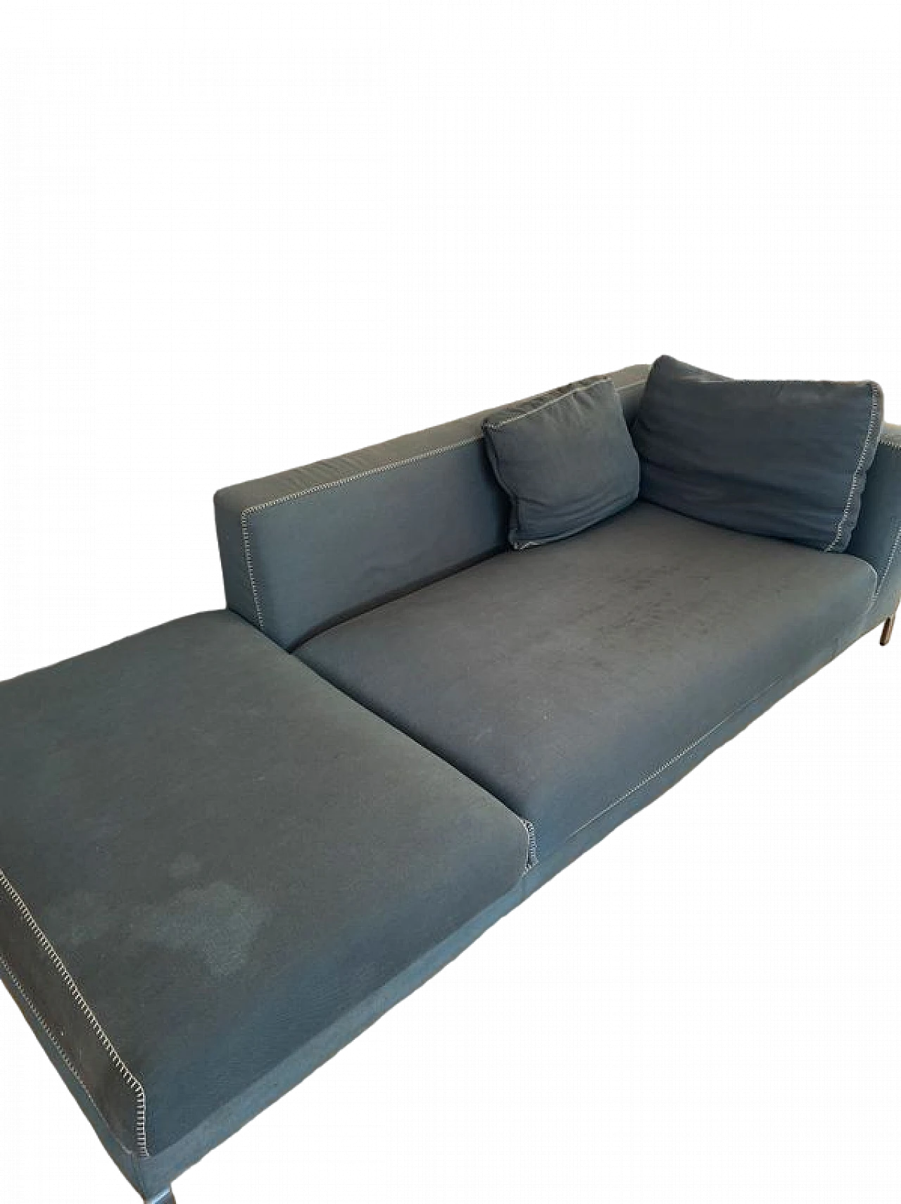 Ray sofa in maxalto green fabric by A. Citterio for B&B Italia, 2000s 9