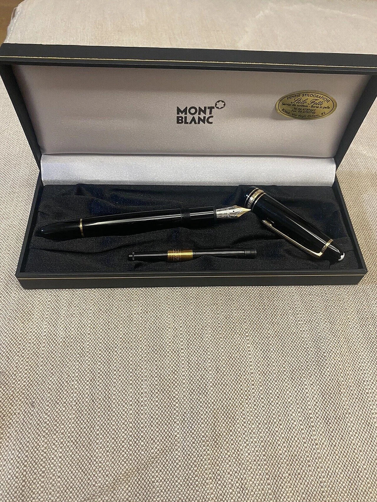 Meisterstuck fountain pen by Montblanc, 1990s 6