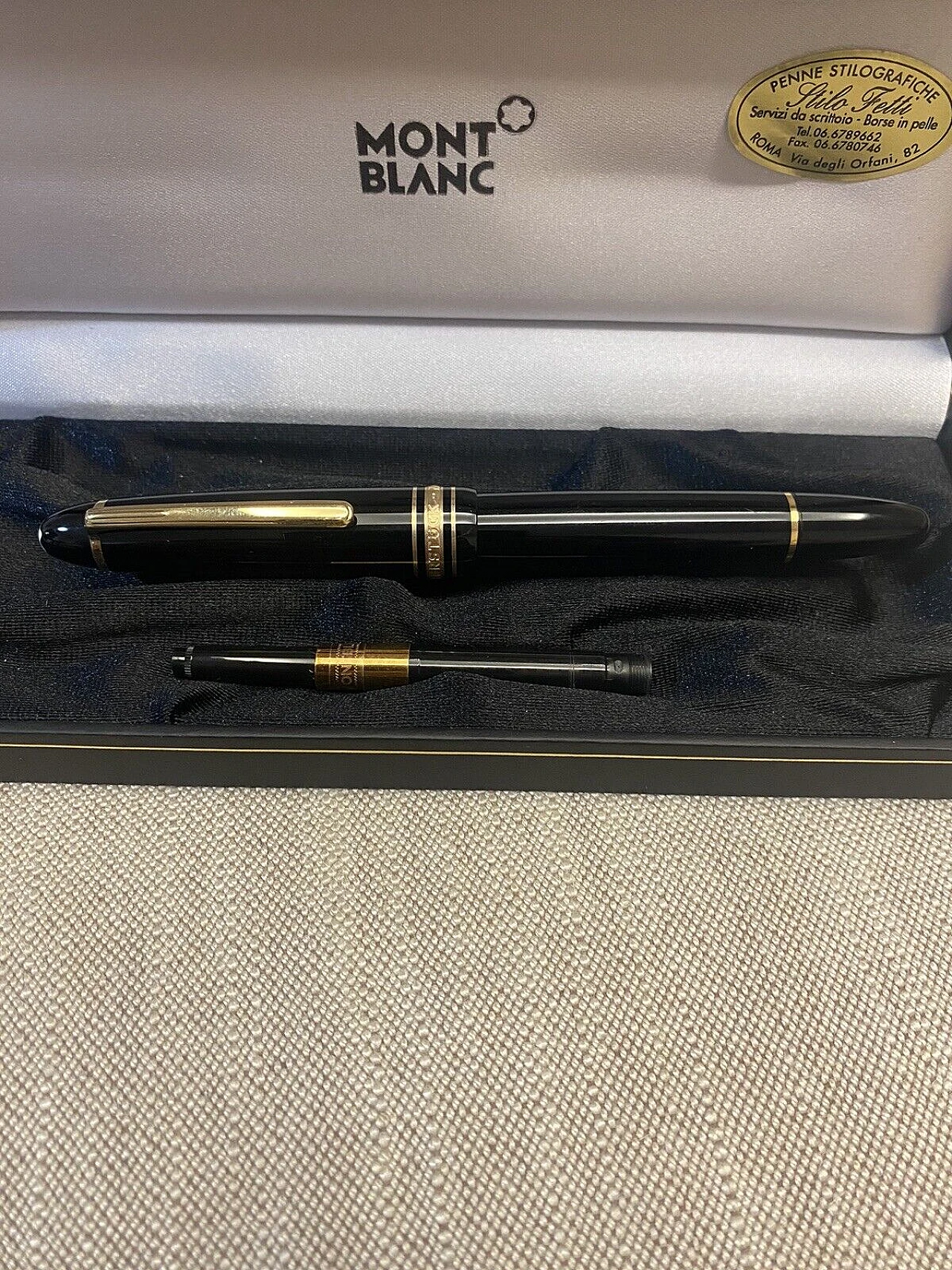 Meisterstuck fountain pen by Montblanc, 1990s 9