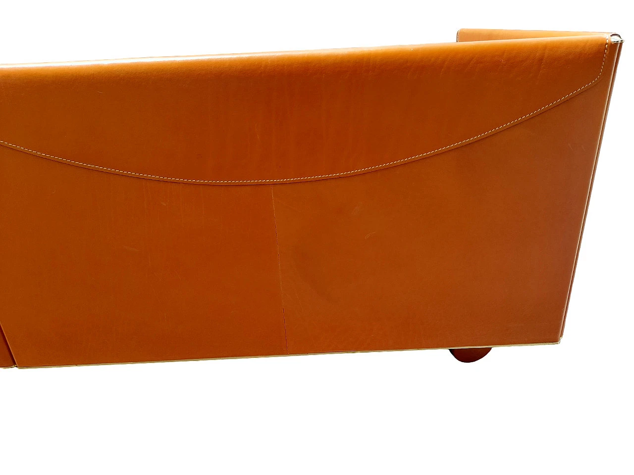 Twice leather sofa by Pierluigi Cerri for Poltrona Frau, 1980s 8