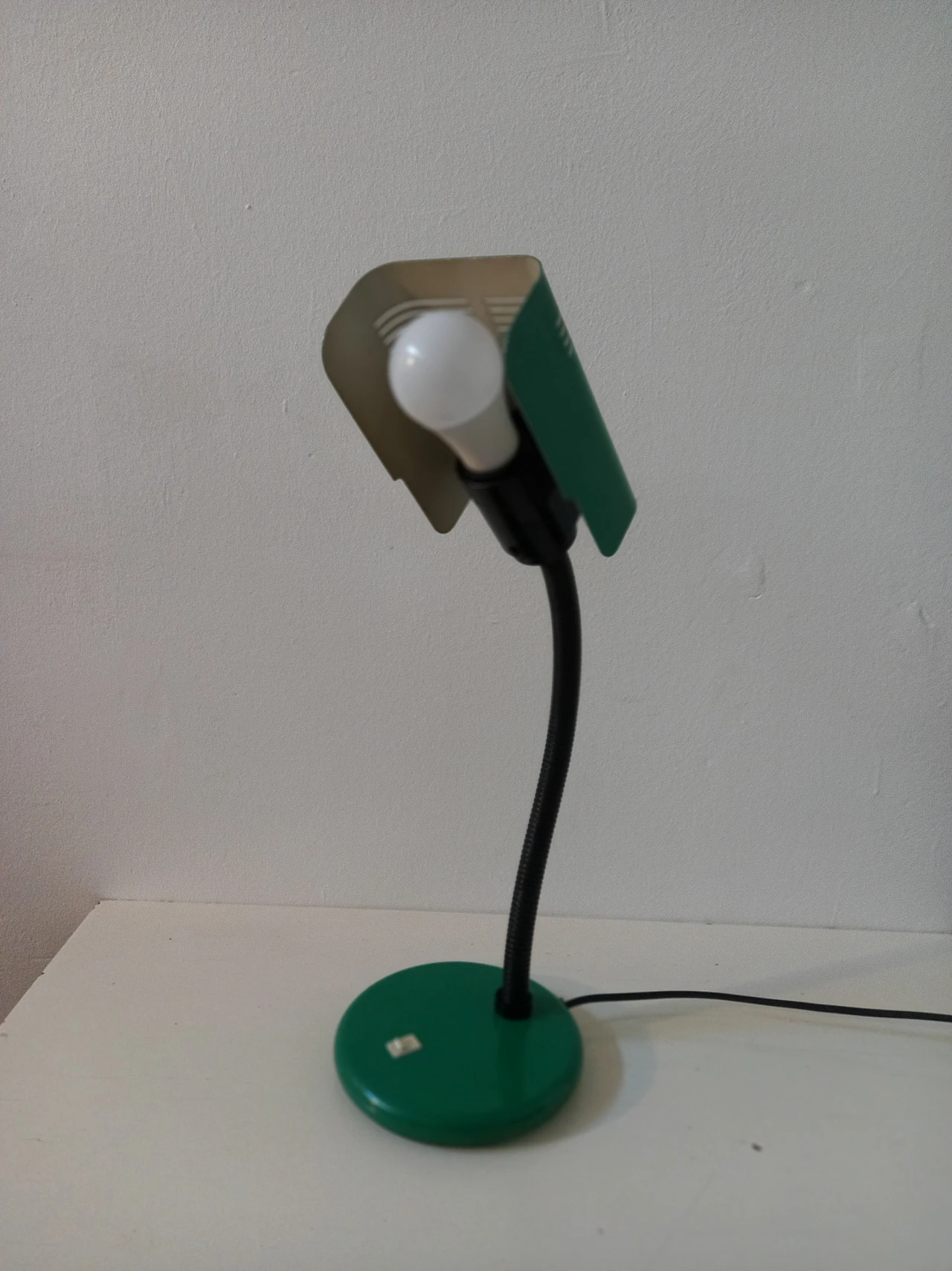 Metal adjustable table lamp by Targetti Sankey, 1970s 4