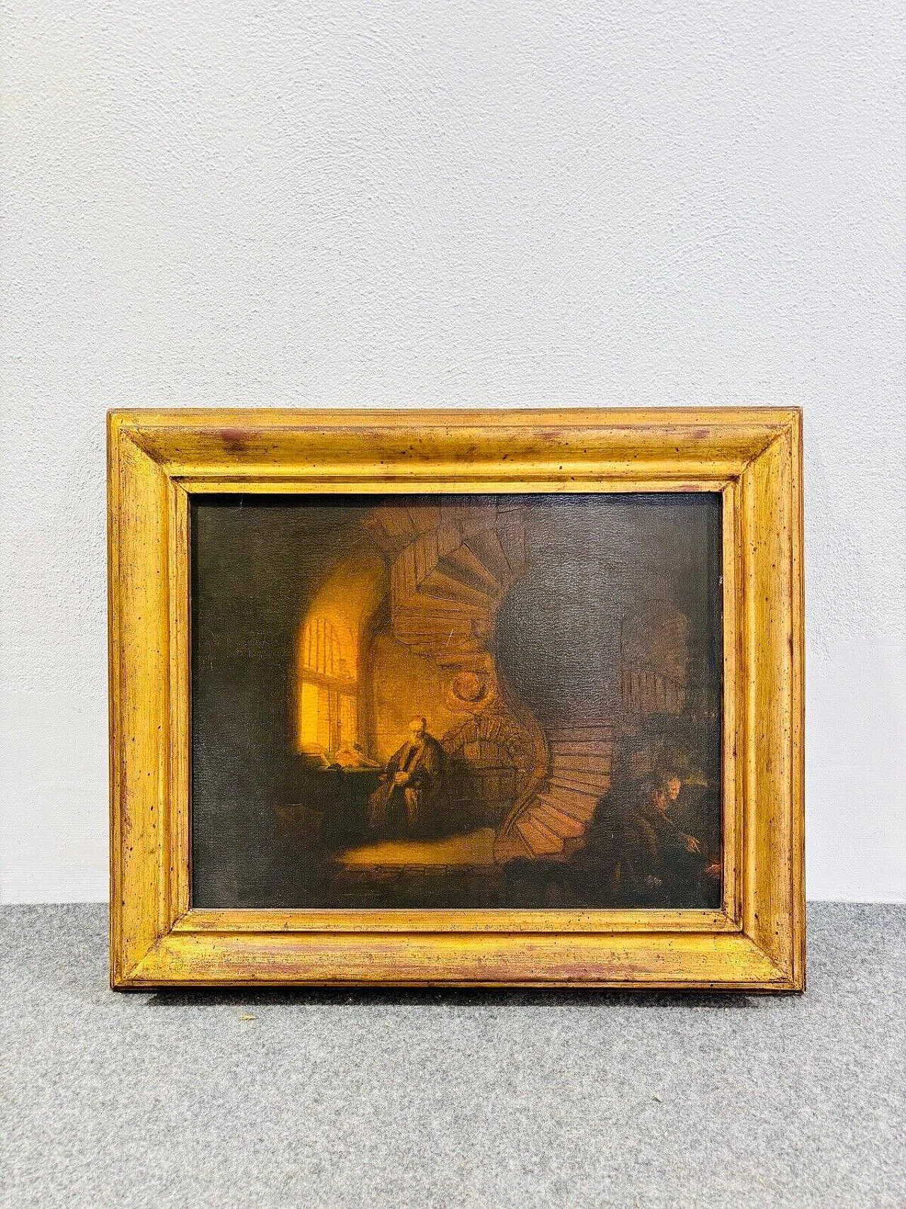 Reproduction of Rembrandt Van Rijn, oil on canvas 1