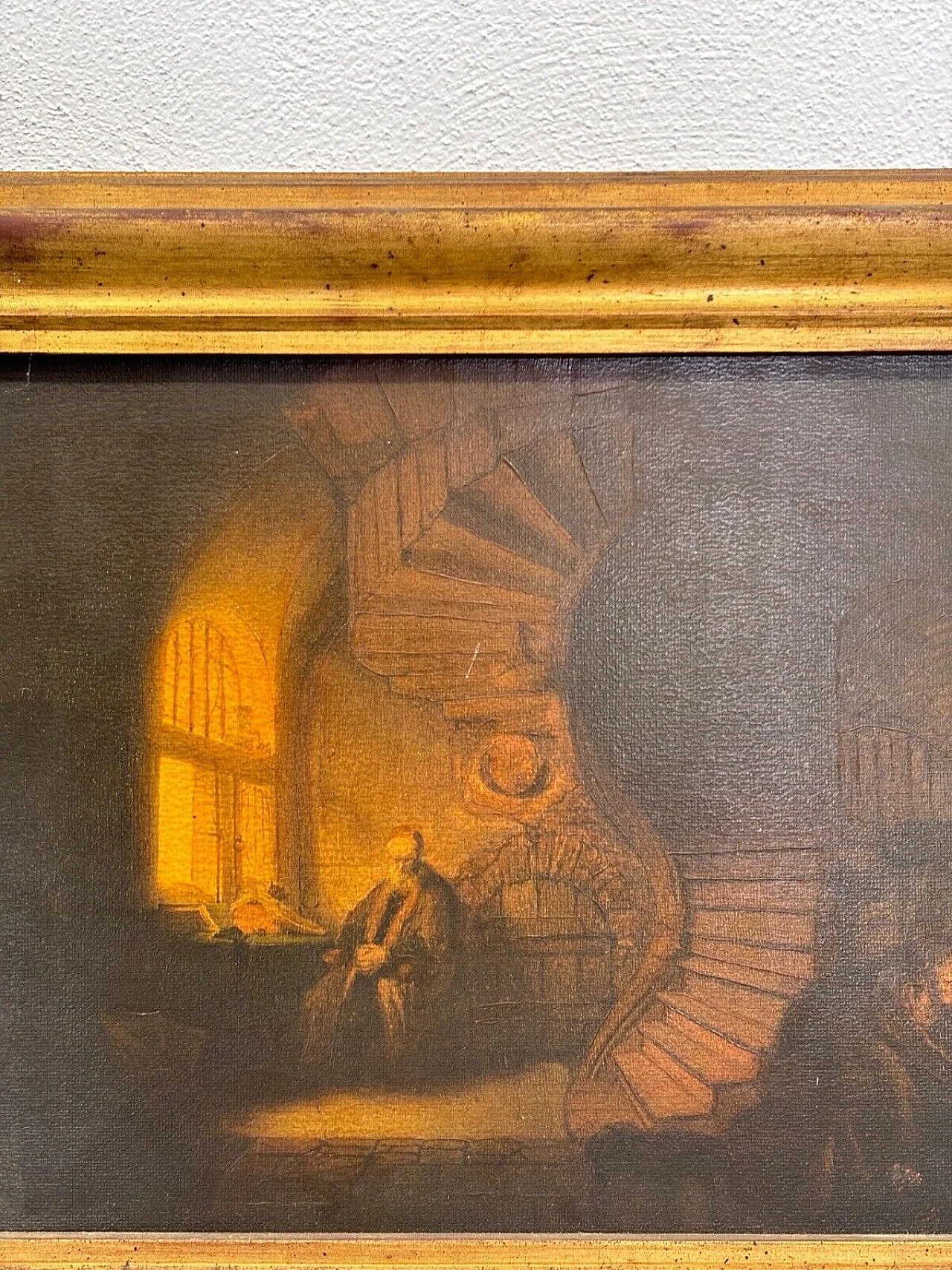 Reproduction of Rembrandt Van Rijn, oil on canvas 2