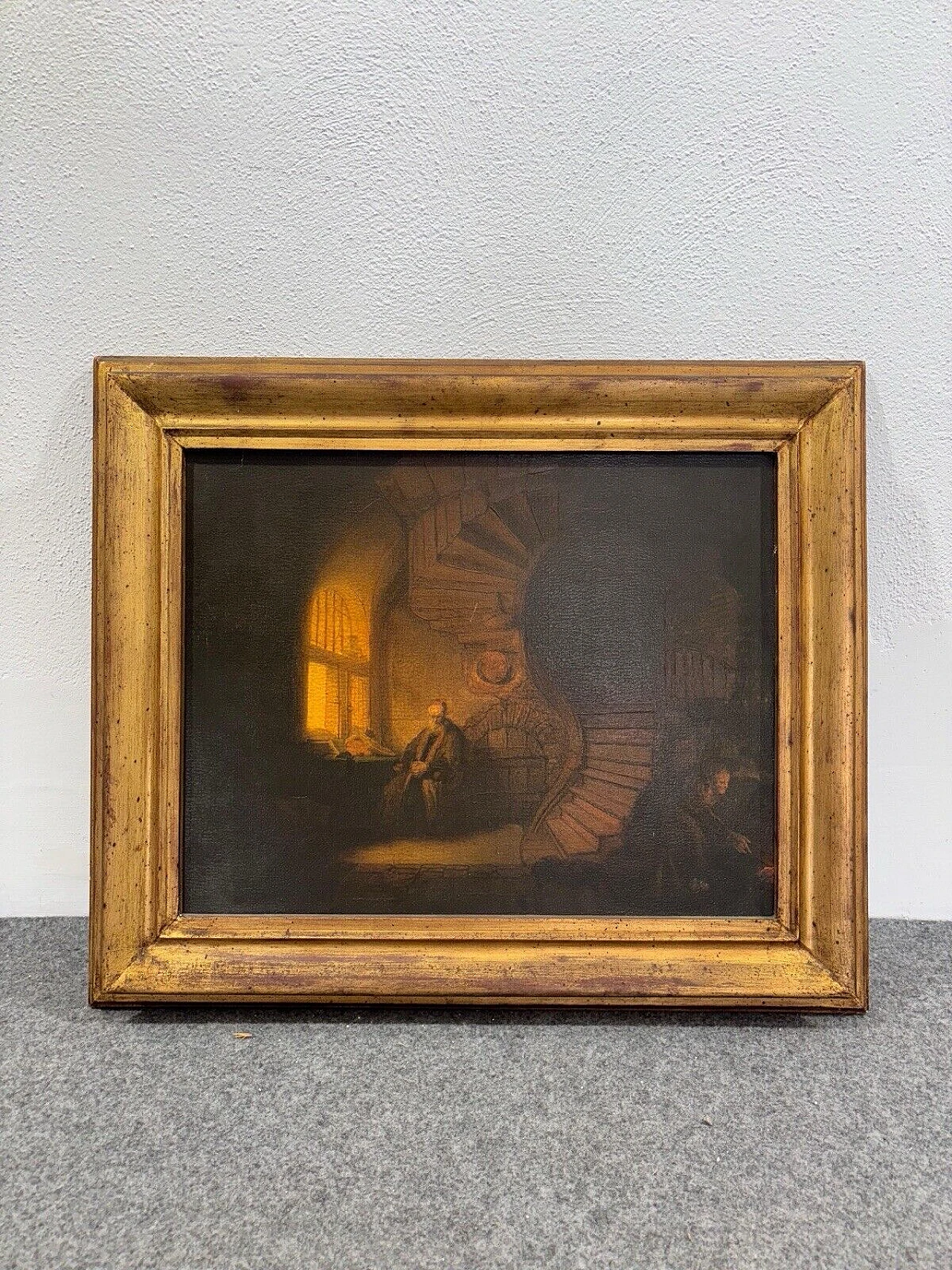 Reproduction of Rembrandt Van Rijn, oil on canvas 4