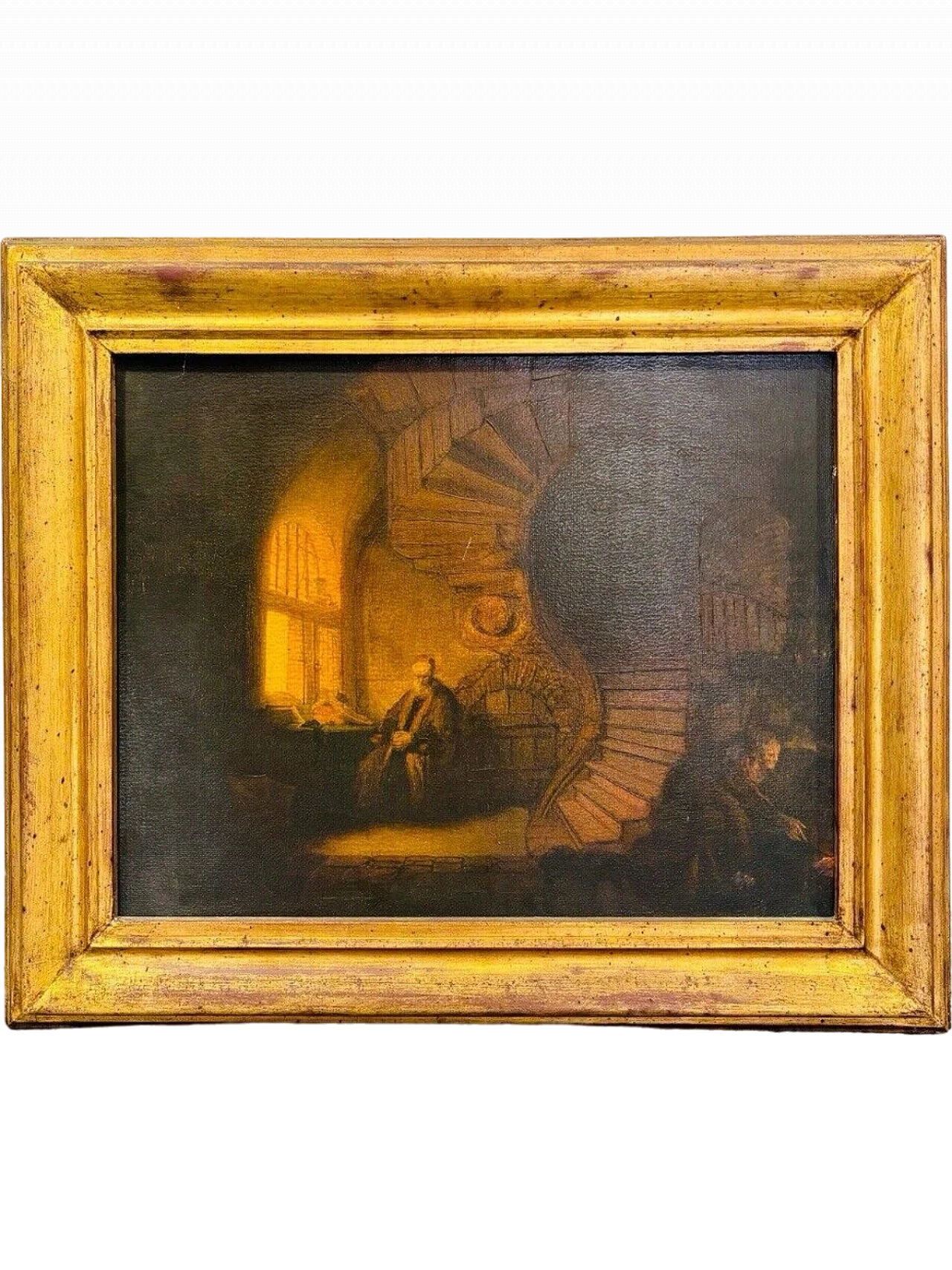 Reproduction of Rembrandt Van Rijn, oil on canvas 9