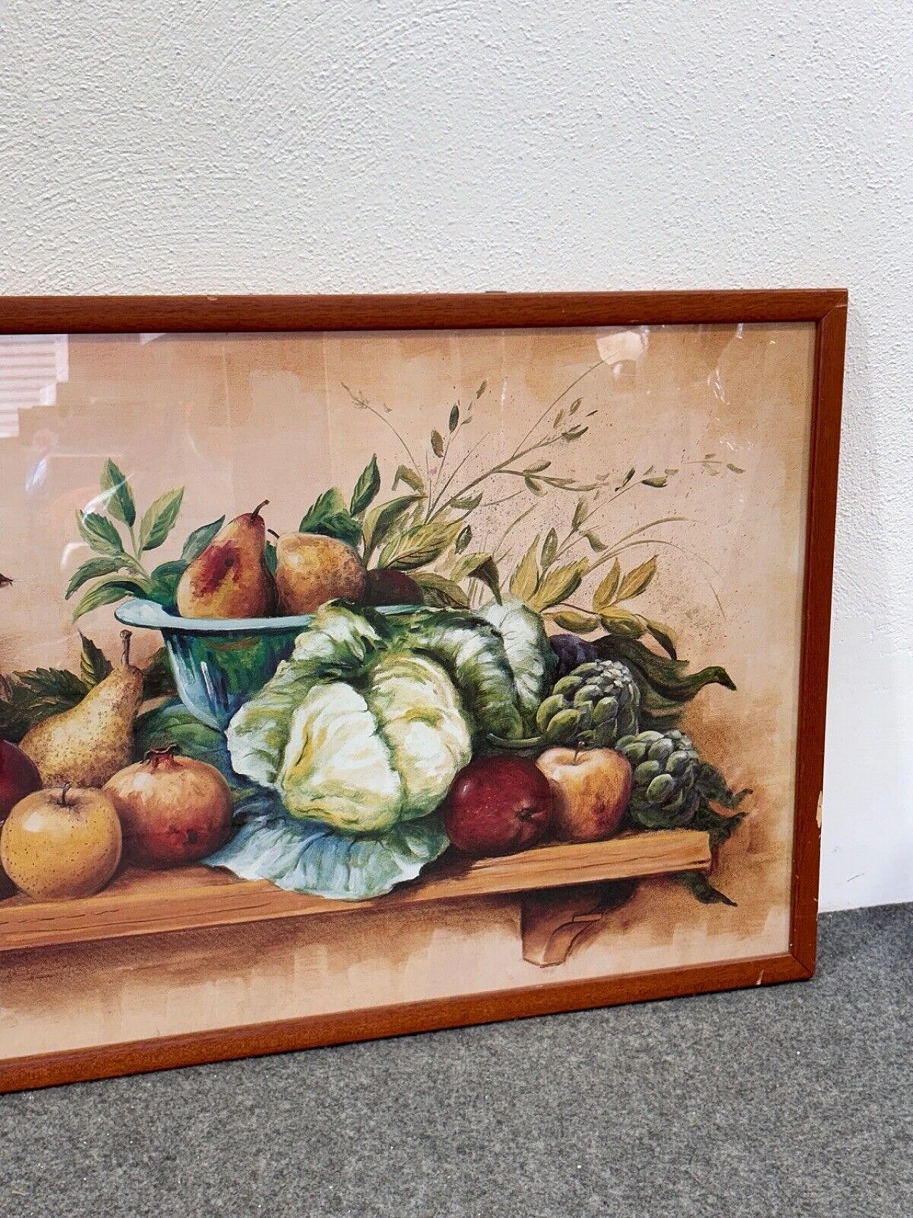 N. Cajati, Shelf with vegetables, mixed media 4