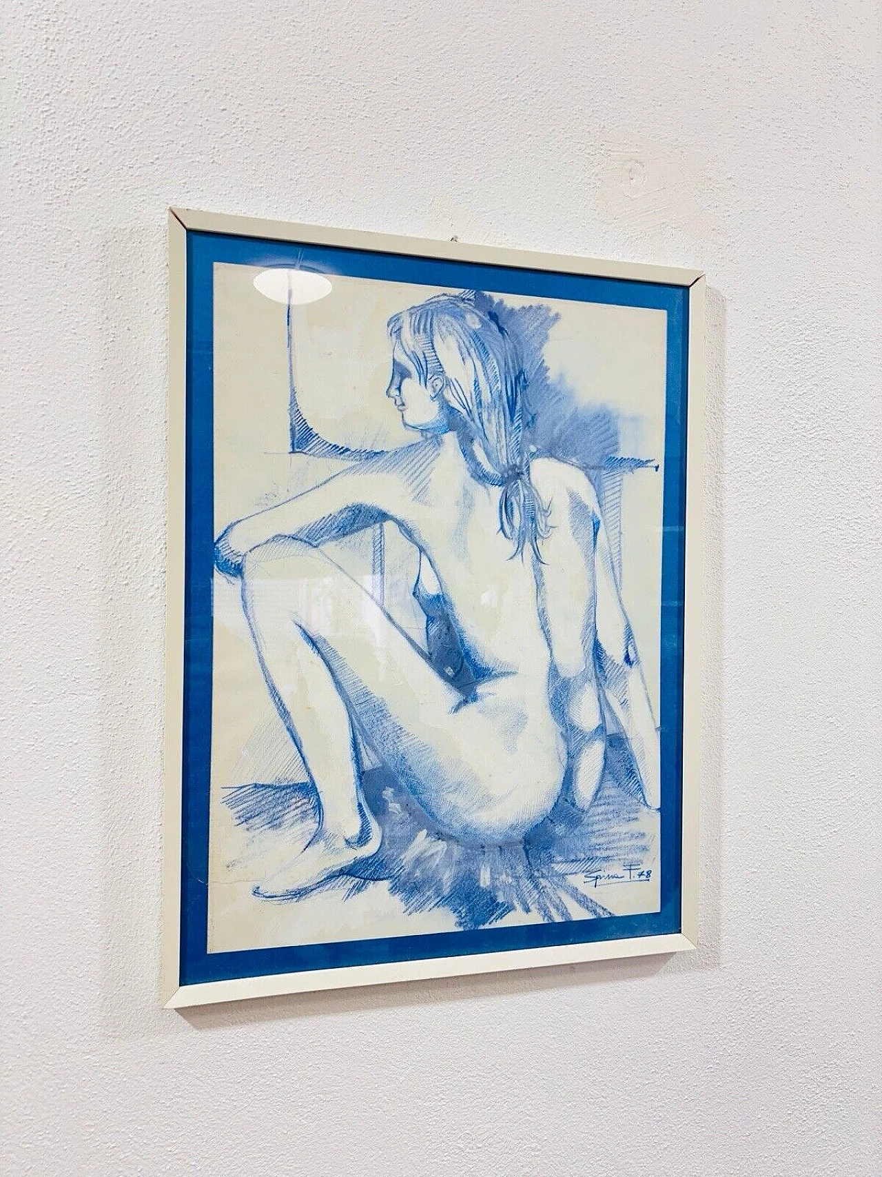 F. Spina, Nudo di donna seduta, 1978 2