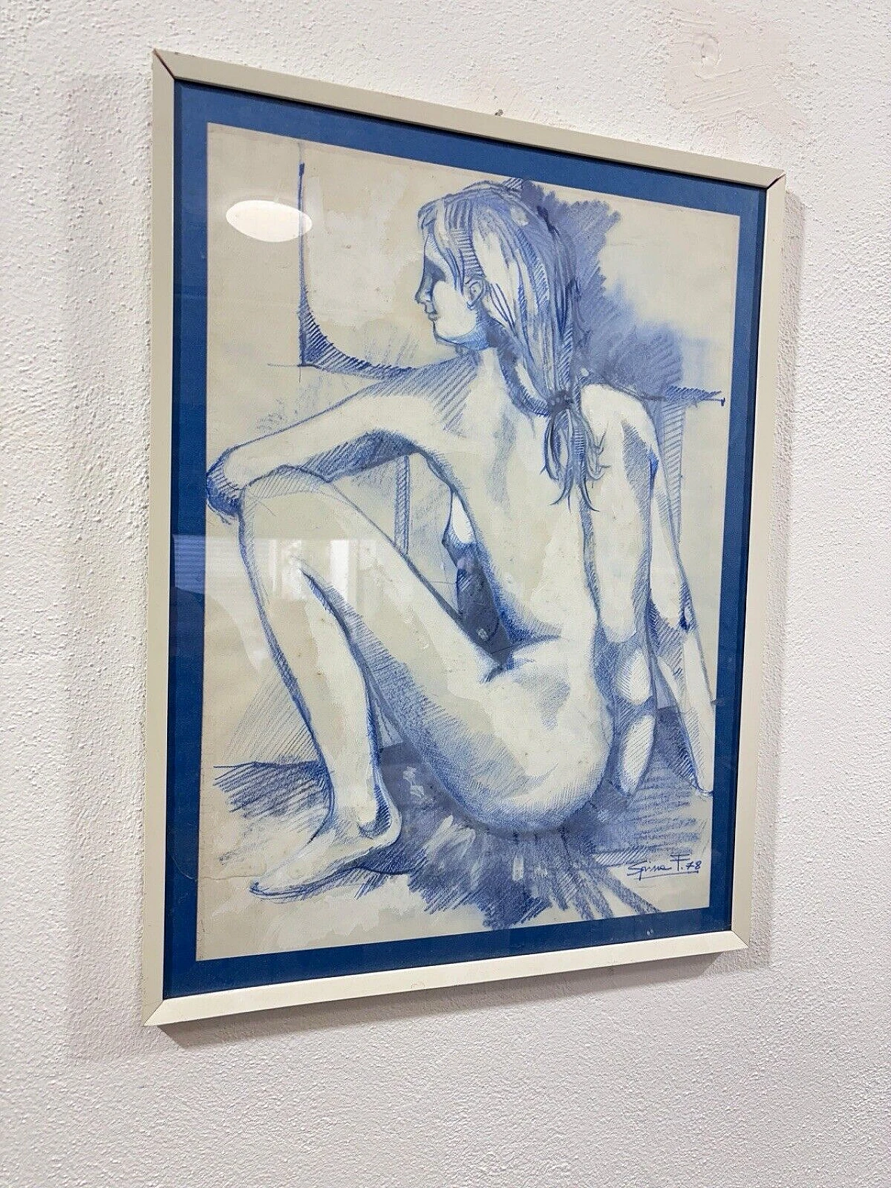 F. Spina, Nudo di donna seduta, 1978 4