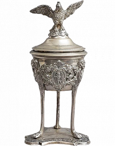 Empire Neapolitan silver centerpiece cup, early 19th century