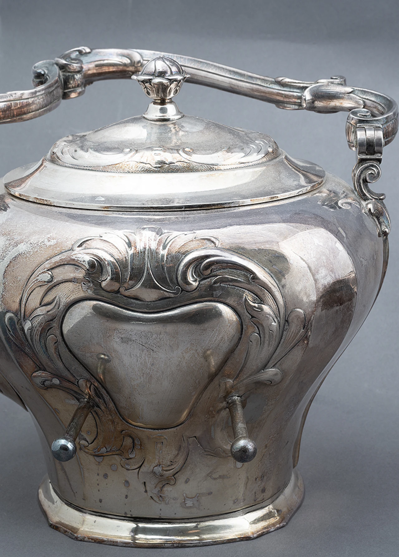 Edwardian Sheffield samovar, second half of the 19th century 4