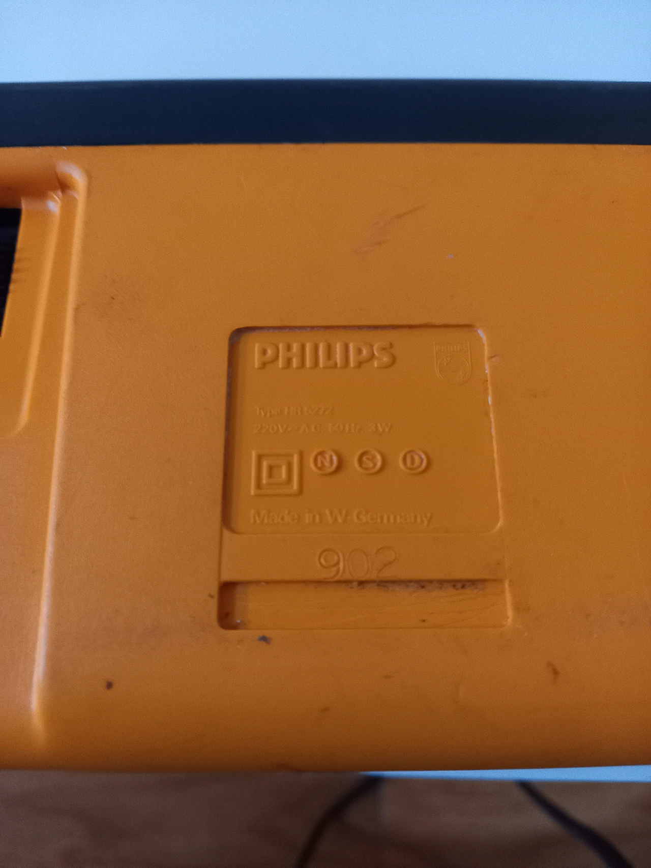 Orologio da tavolo di Philips, anni '70 3