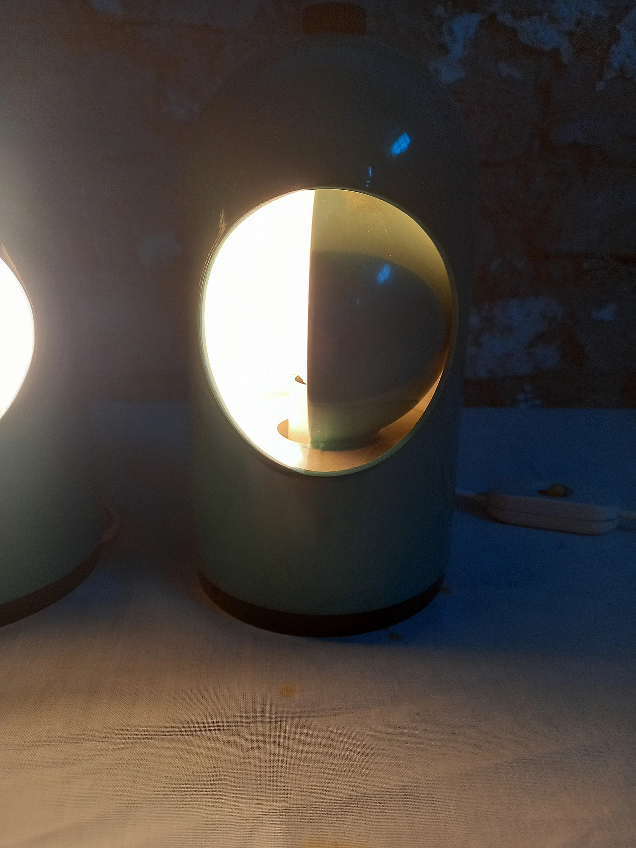 Pair of Selene table lamps by ABM, 1970s 4