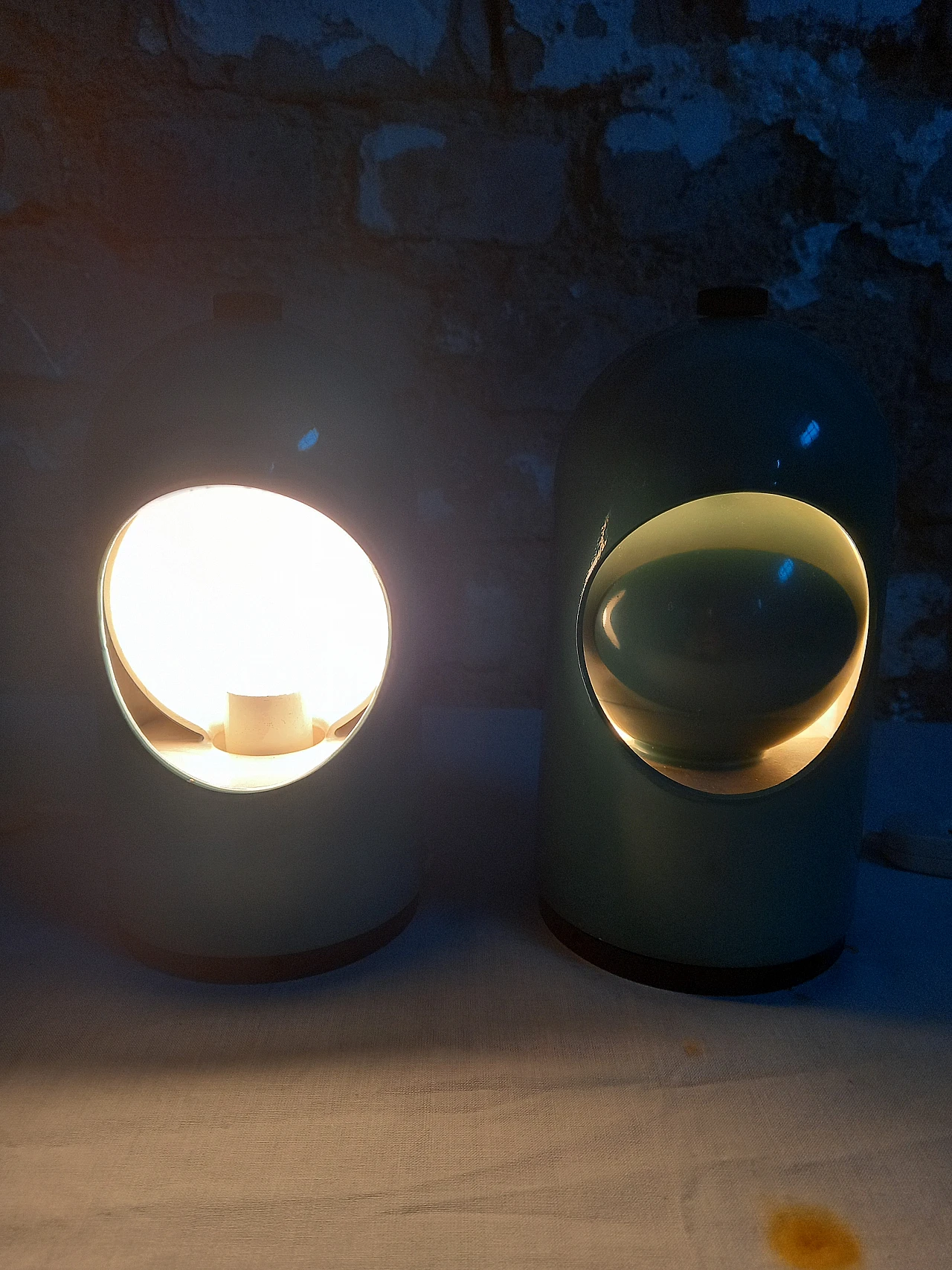 Pair of Selene table lamps by ABM, 1970s 5