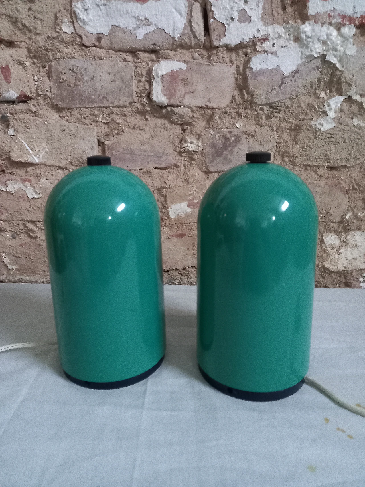 Pair of Selene table lamps by ABM, 1970s 9