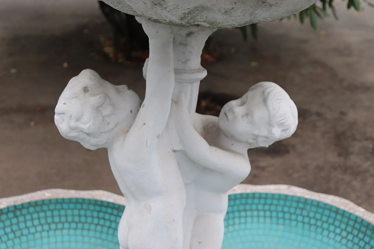 Neoclassical style garden fountain, early 20th century 11