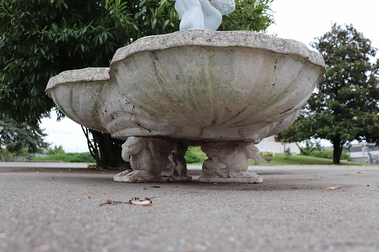 Neoclassical style garden fountain, early 20th century 16