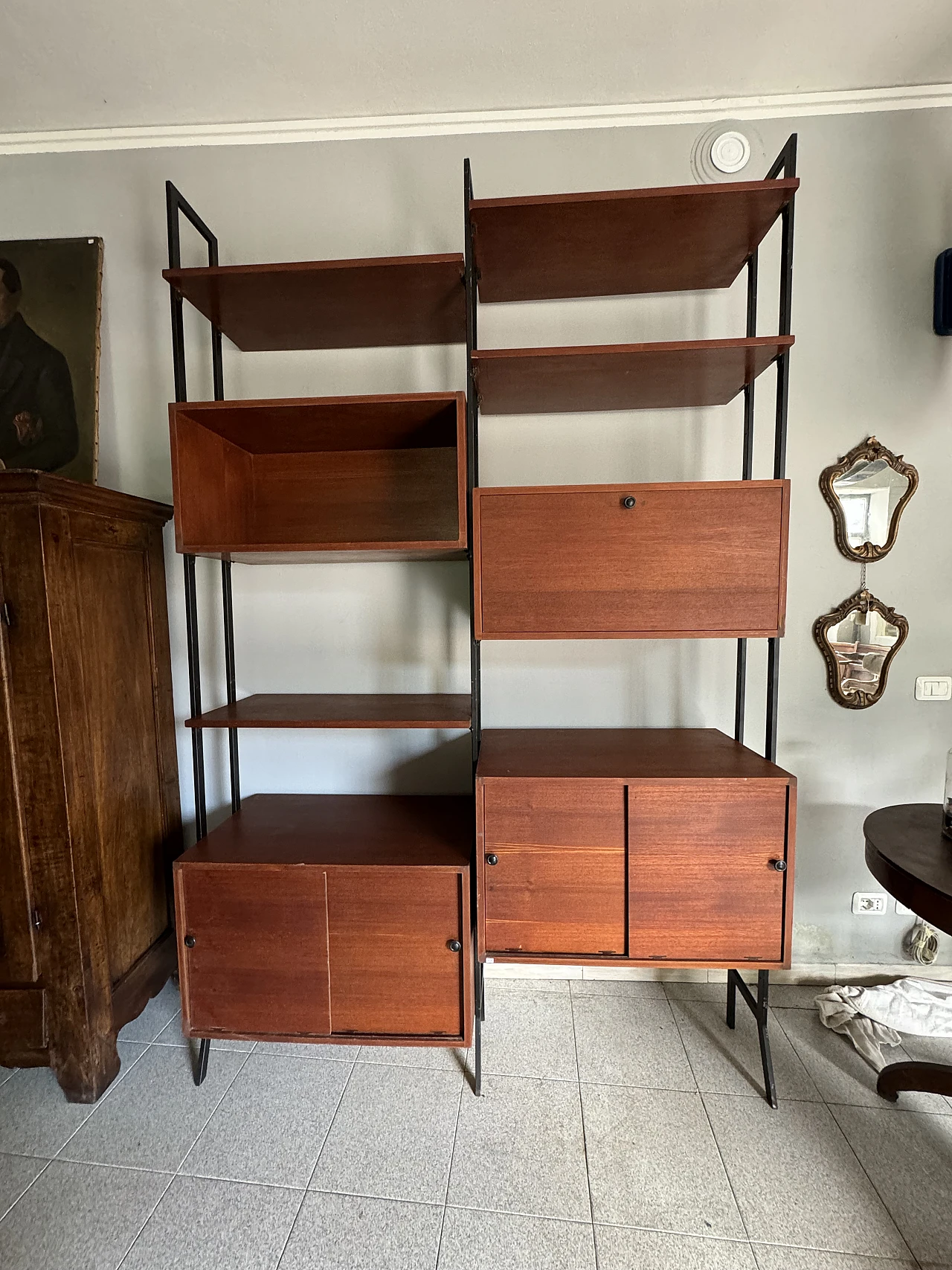 Teak modular bookcase, 1970s 2