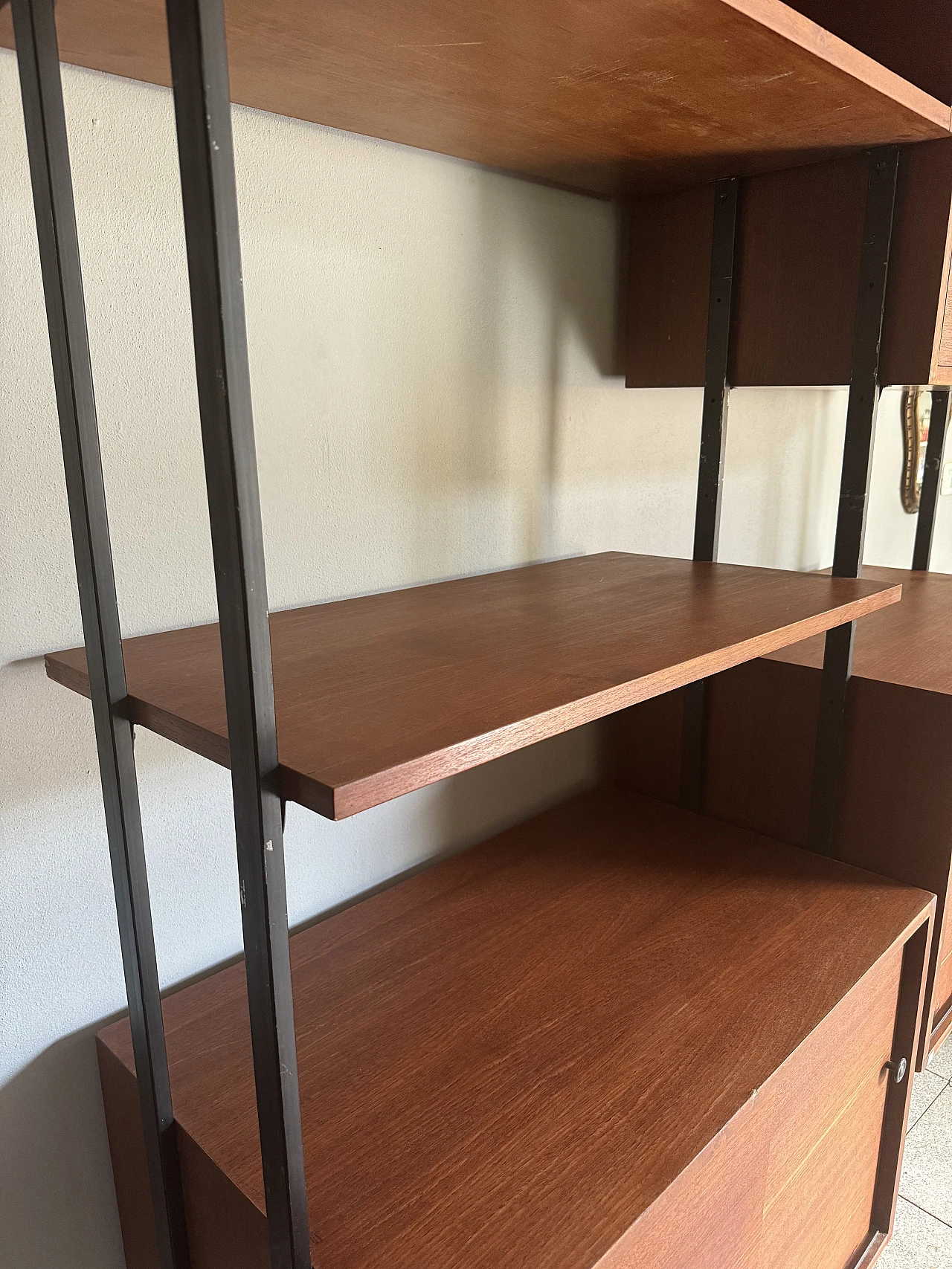 Teak modular bookcase, 1970s 6