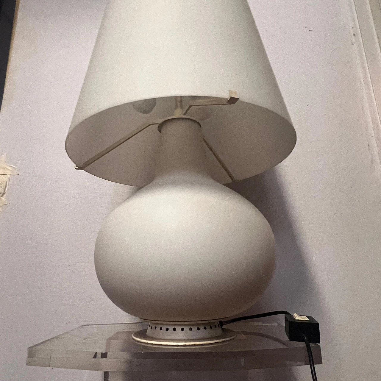 Lampada da tavolo 1853 di Max Ingrand per Fontana Arte, anni '60 6