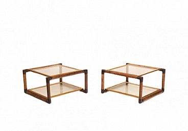 Pair of Marango bedside tables by Alberto Smania, 1960s