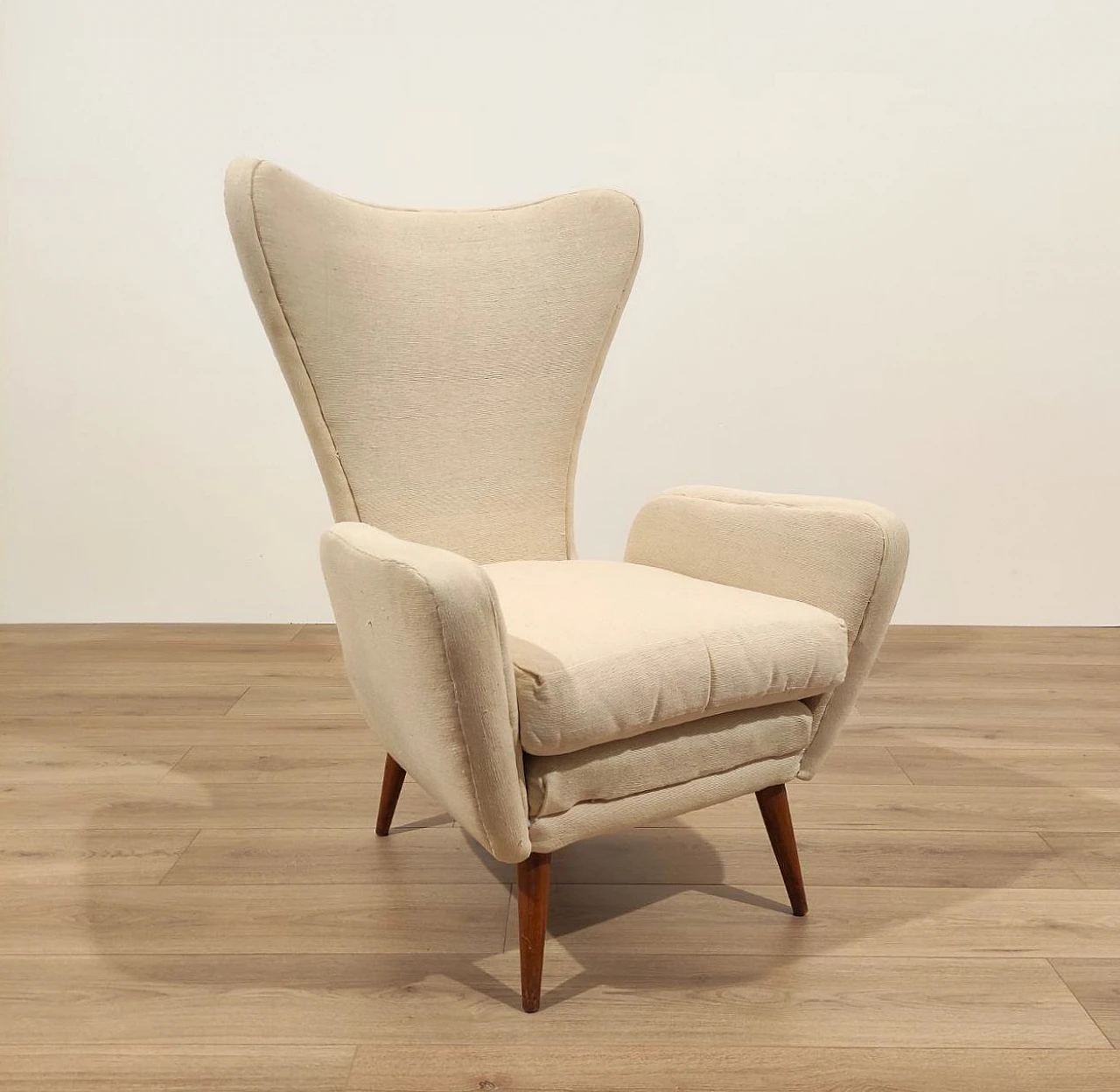 Armchair by E. Sala and G. Madini for Frat. Galimberti of Cantù, 1950s 2