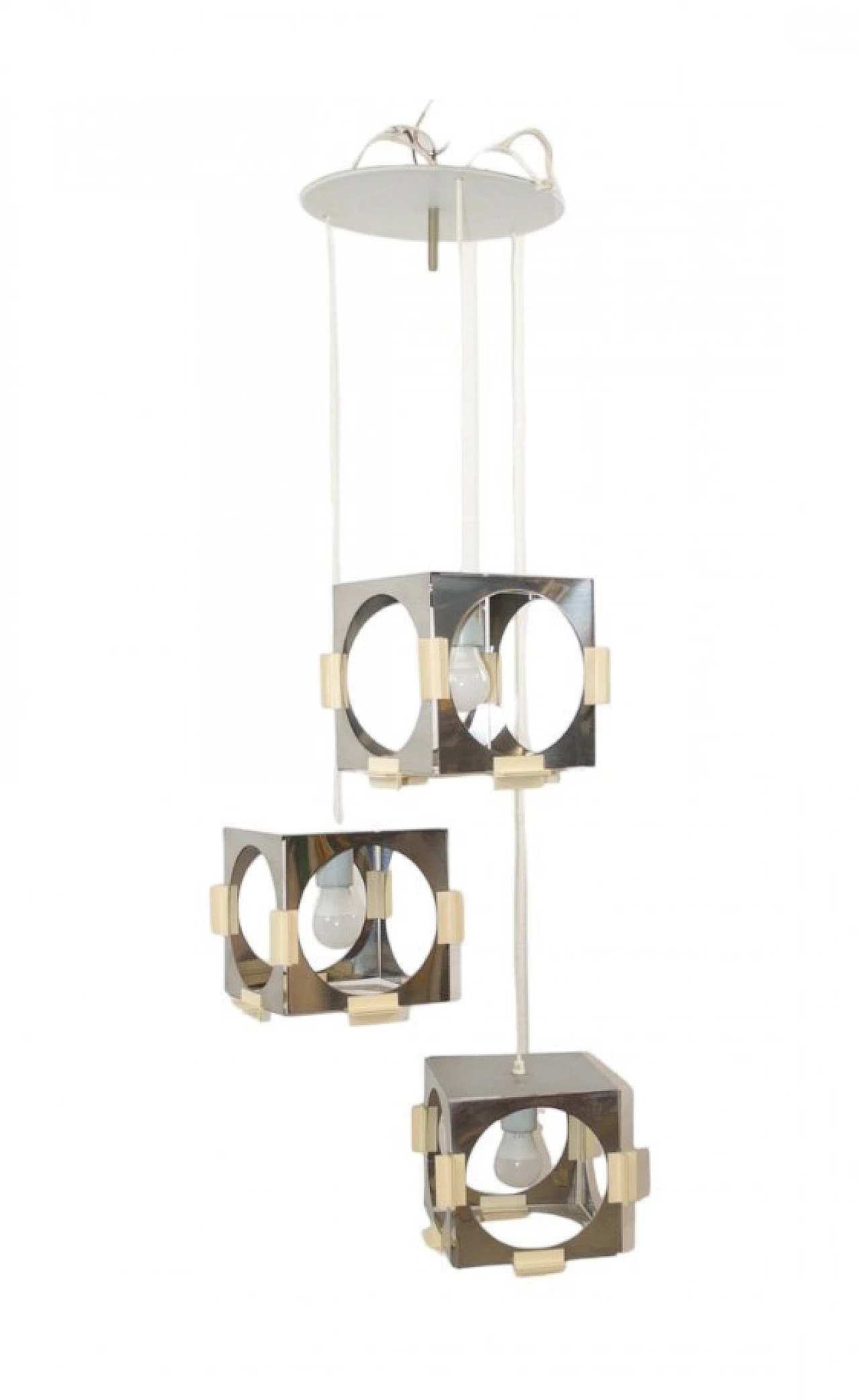 Cubes ceiling lamp by Goffredo Reggiani for Reggiani, 1970s 16