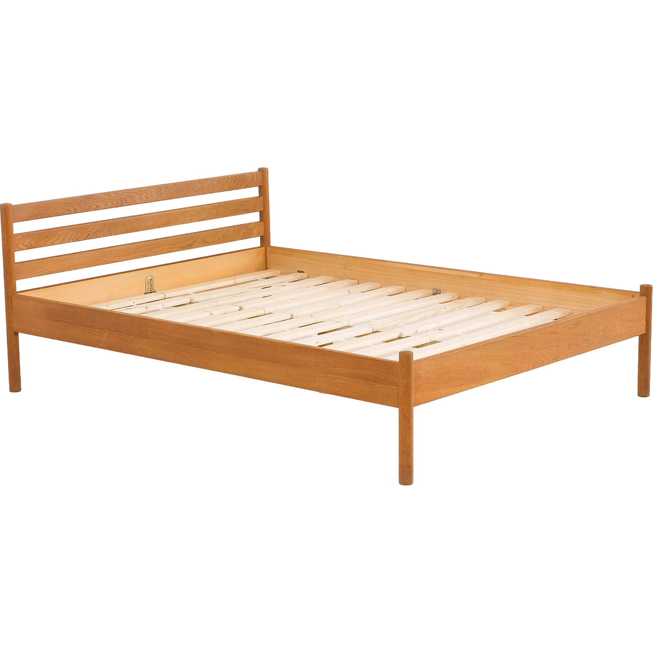 Double bed by Hans J. Wegner for Ry Møbler, 1970s 2