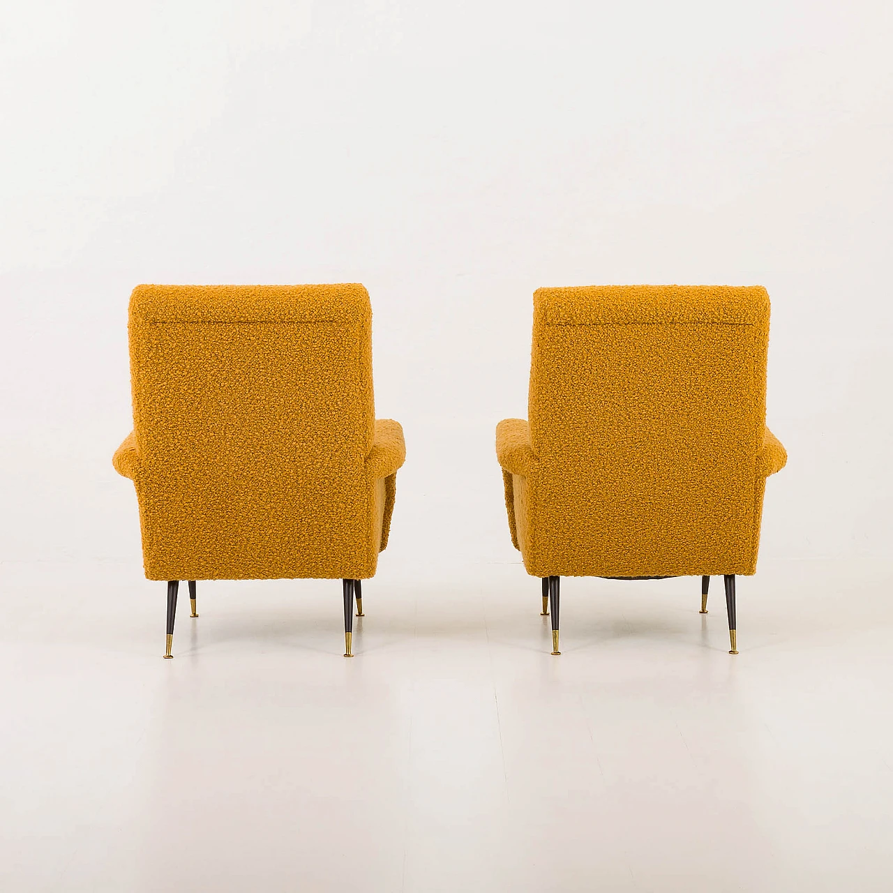 Pair of armchairs attributed to Gigi Radice for Minotti, 1950s 7