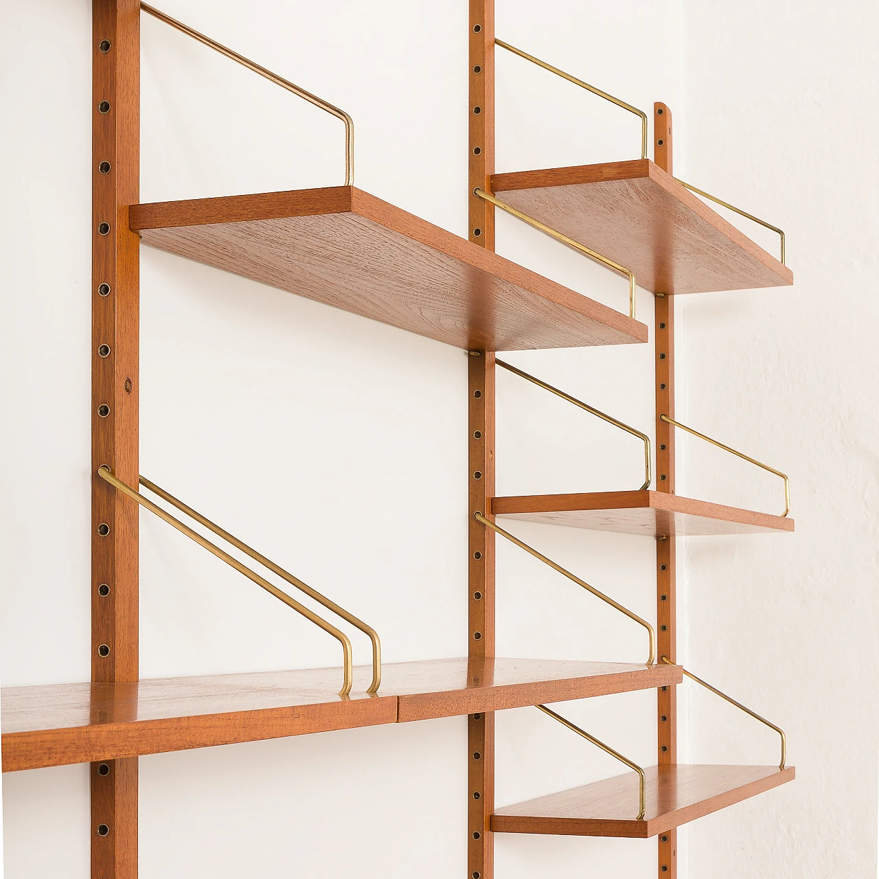 Modular teak bookcase by Poul Cadovius for Cado, 1960s 14