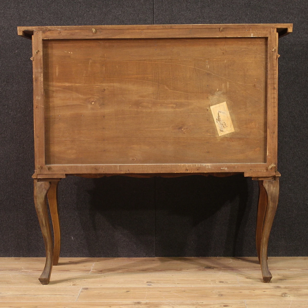 Venetian inlaid sideboard in walnut, maple and fruitwood, 1960s 8