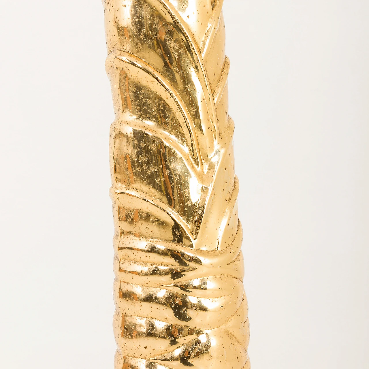 Brass and marble palm tree in the style of Maison Jensen, 1970s 4