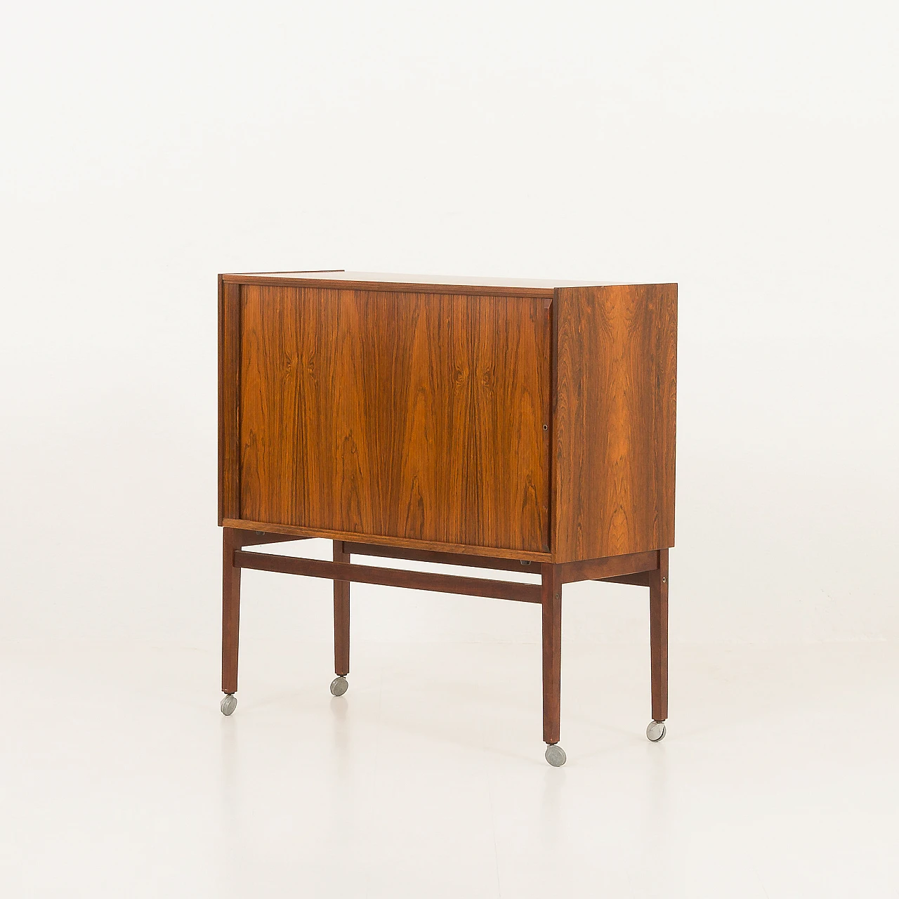 Danish rosewood bar cabinet, 1960s 1