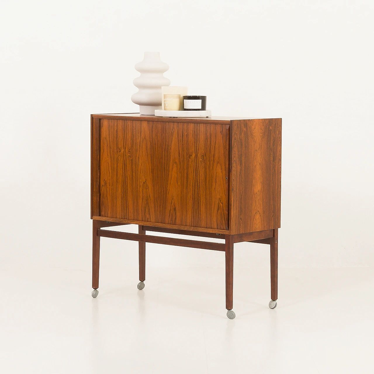 Danish rosewood bar cabinet, 1960s 4