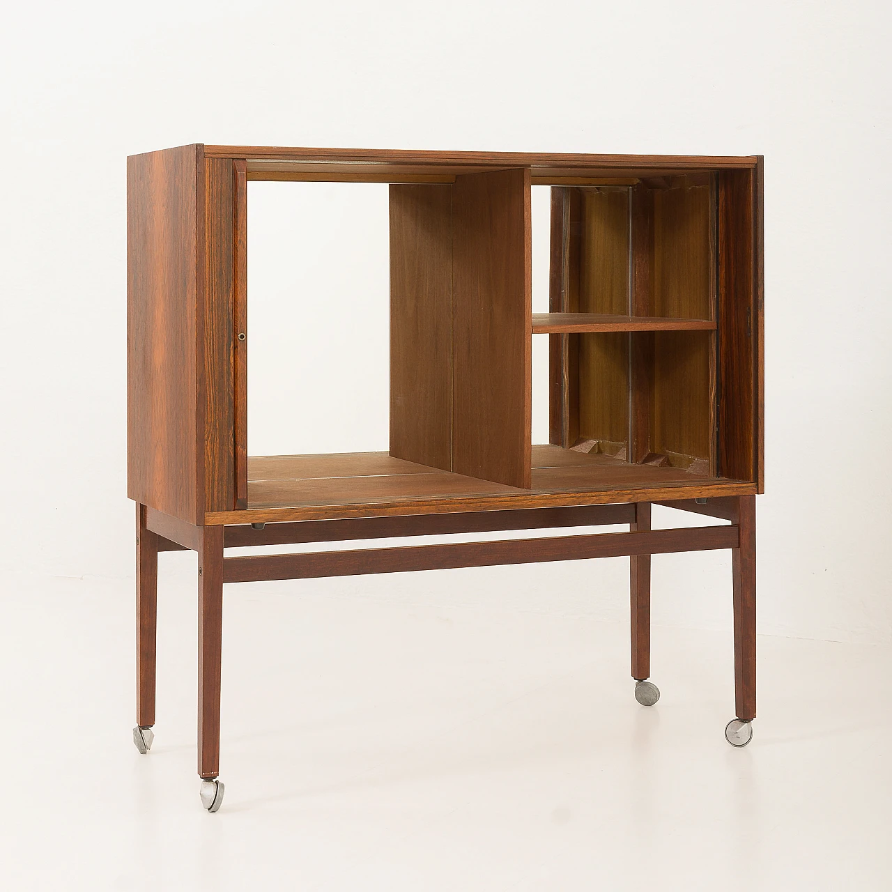 Danish rosewood bar cabinet, 1960s 19