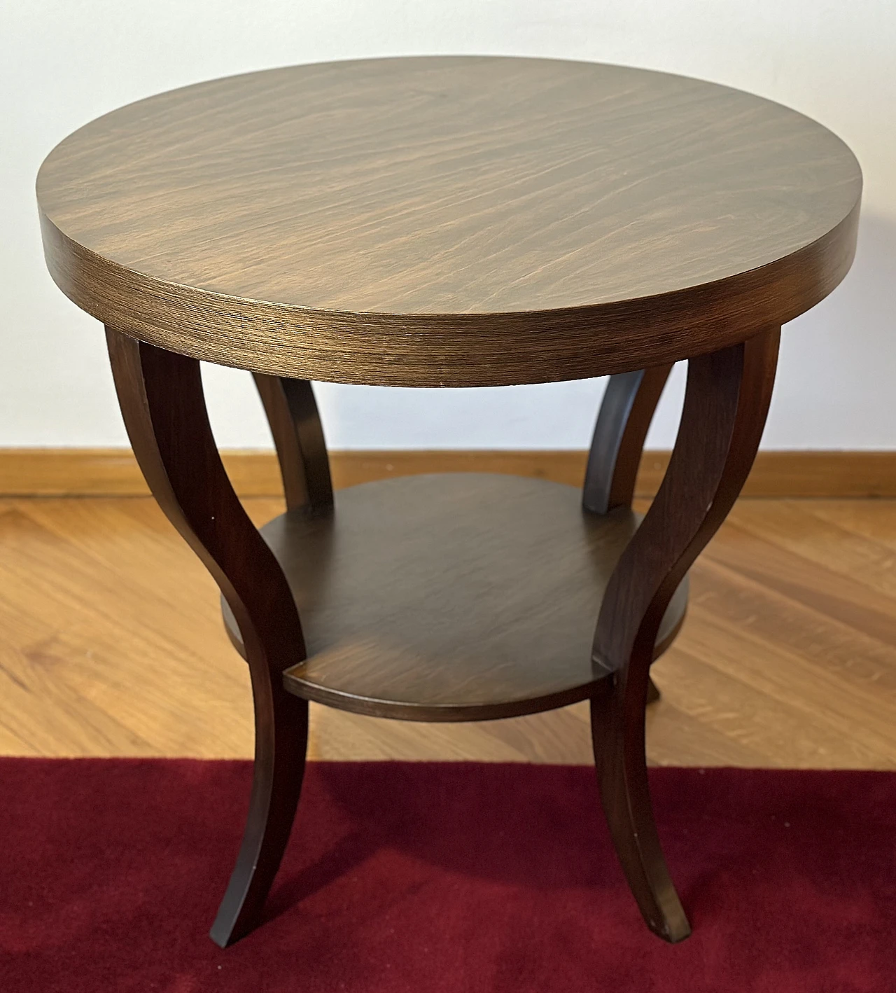 Pair of cedar coffee tables, 2000s 1