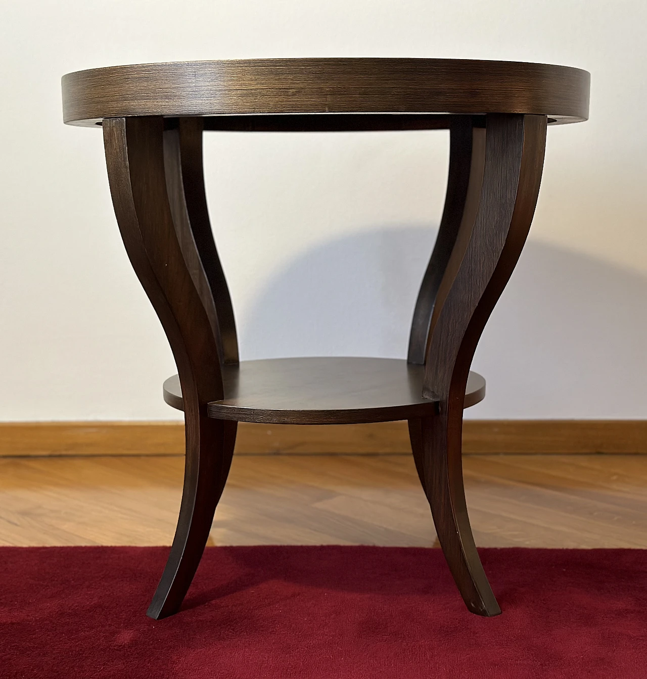 Pair of cedar coffee tables, 2000s 2