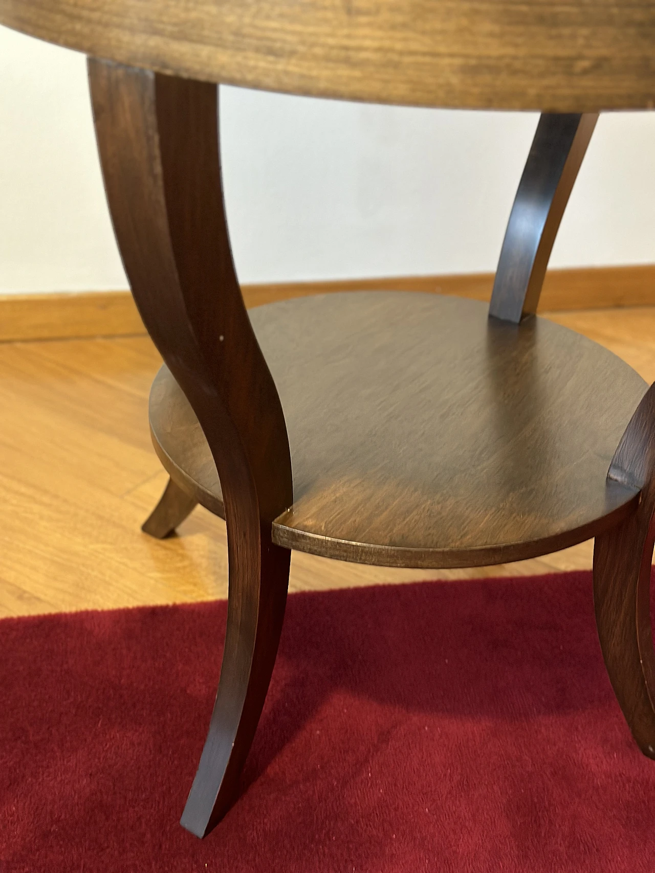 Pair of cedar coffee tables, 2000s 4