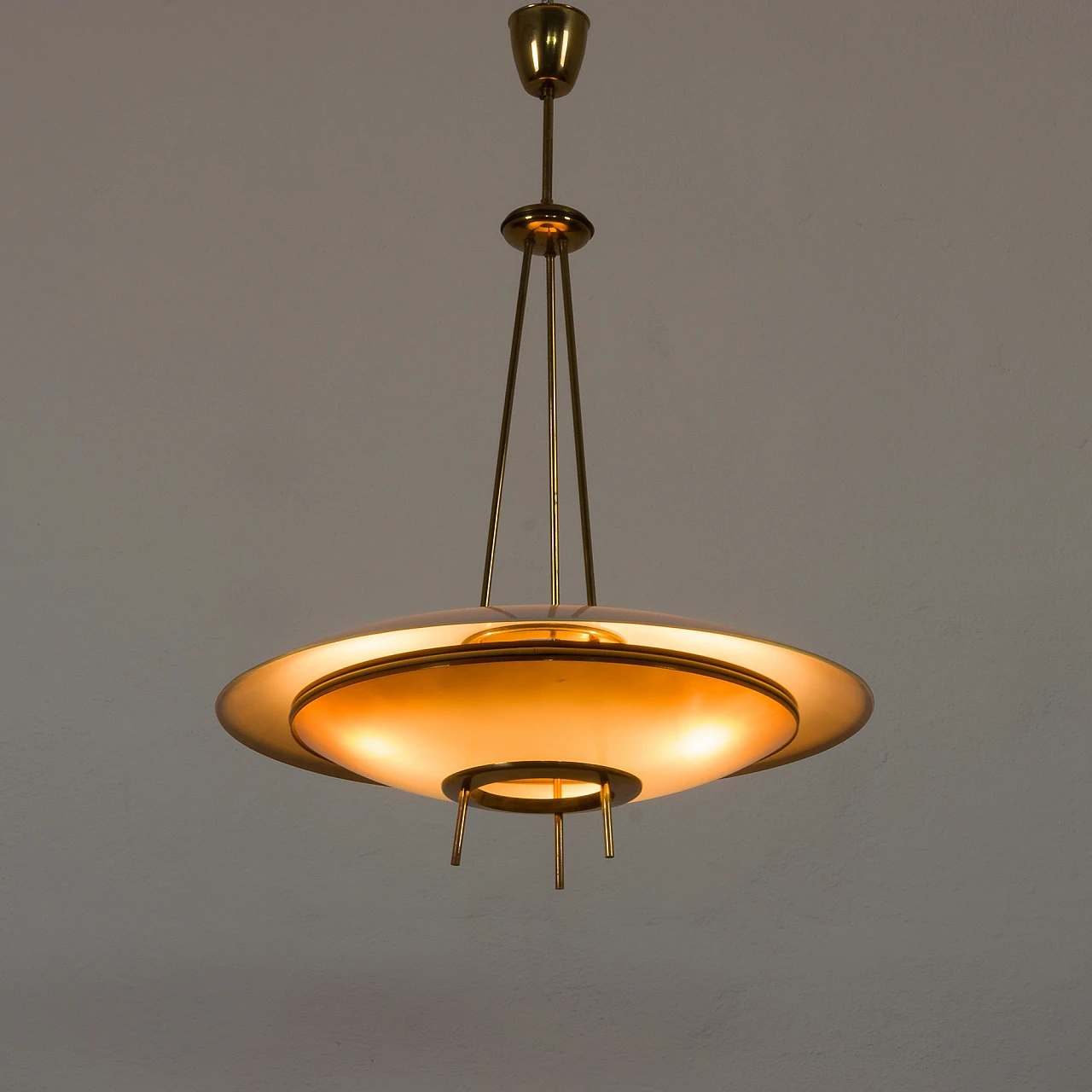 Chandelier by Pietro Chiesa for Fontana Arte, 1950s 12