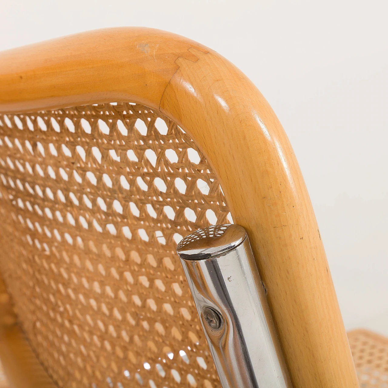 Pair of chairs and pair of armchairs Cesca by Marcel Breuer, 1970s 20