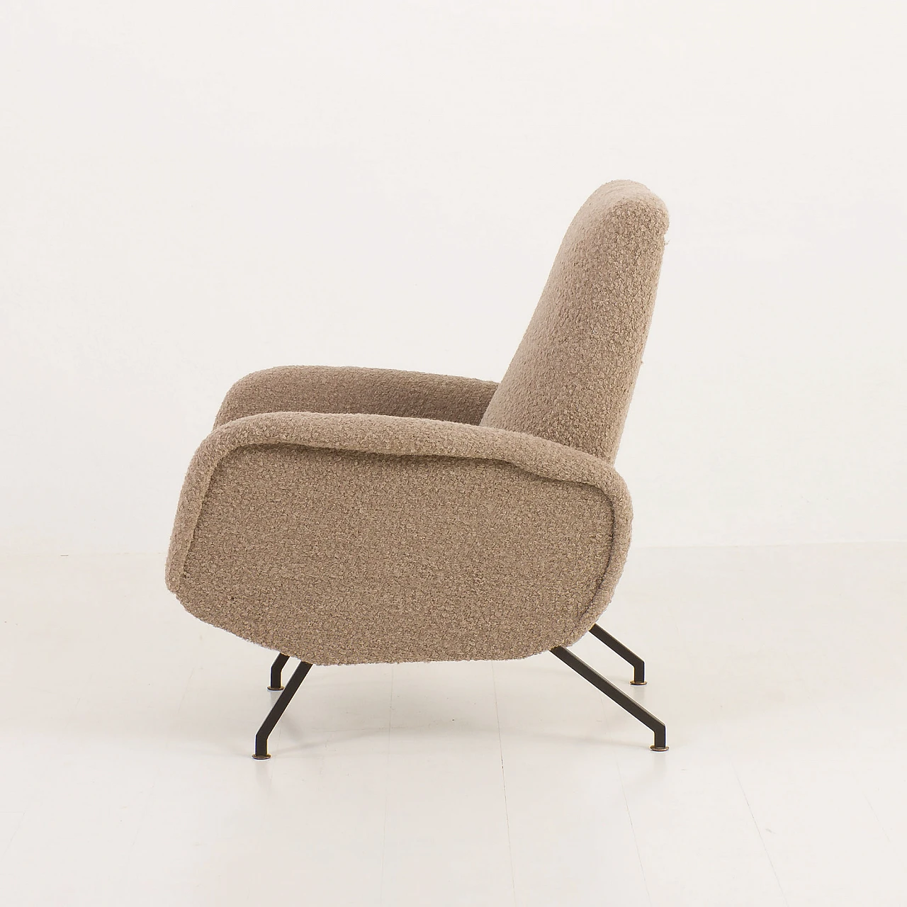 Reclining armchair in the style of Marco Zanuso, 1960s 6