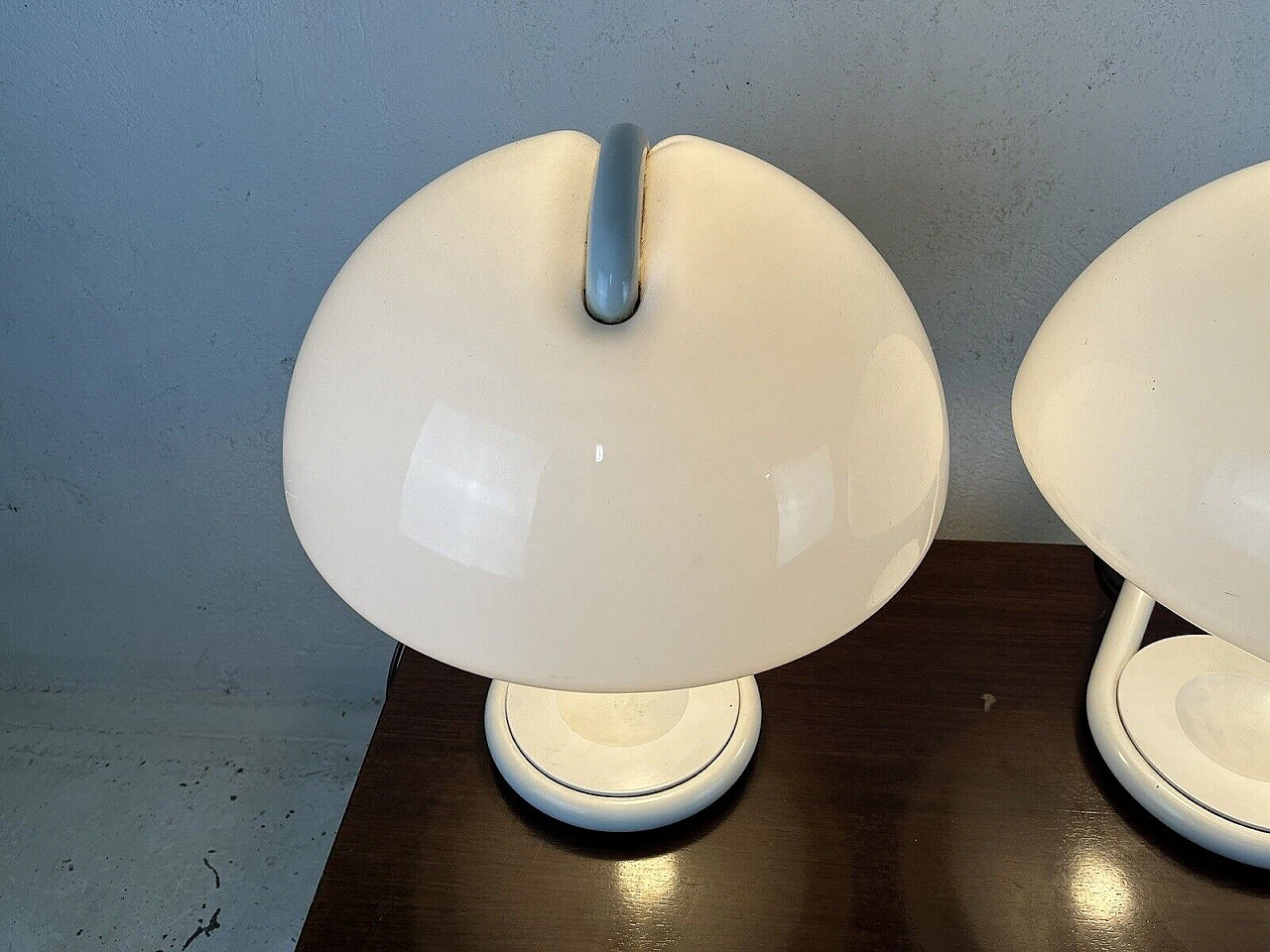 Pair of Cobra lamps by E. Martinelli for Martinelli Luce, 1960s 12