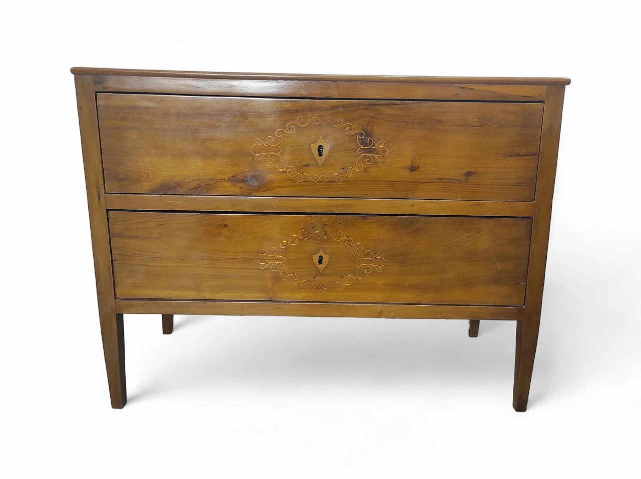 Solid cherry wood dresser, late 19th century 1