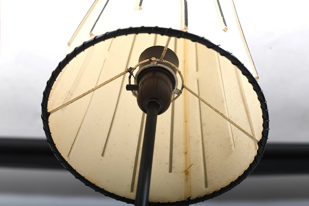 2-Light floor lamp in iron by Holm Sørensen & Co, 1950s 7