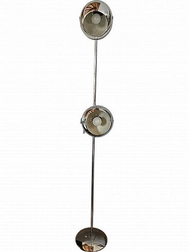 Two lights floor lamp by Goffredo Reggiani, 1970s