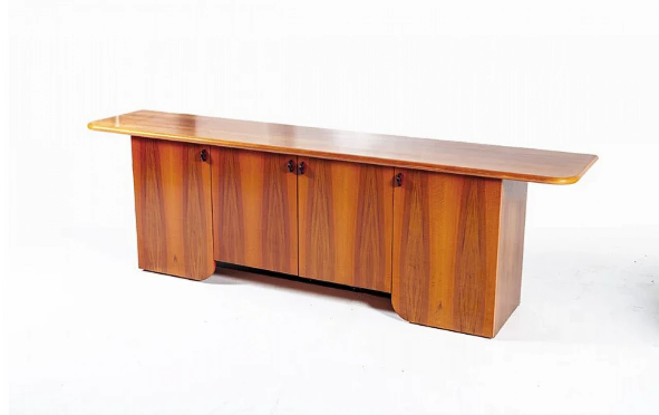 Credenza in palissandro di Luigi Saccardo per Gasparello, anni '80 2