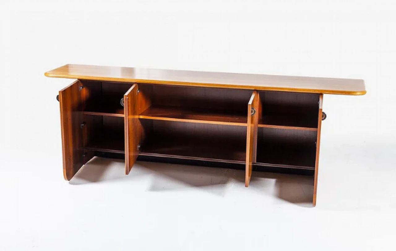 Rosewood sideboard by Luigi Saccardo for Gasparello, 1980s 3