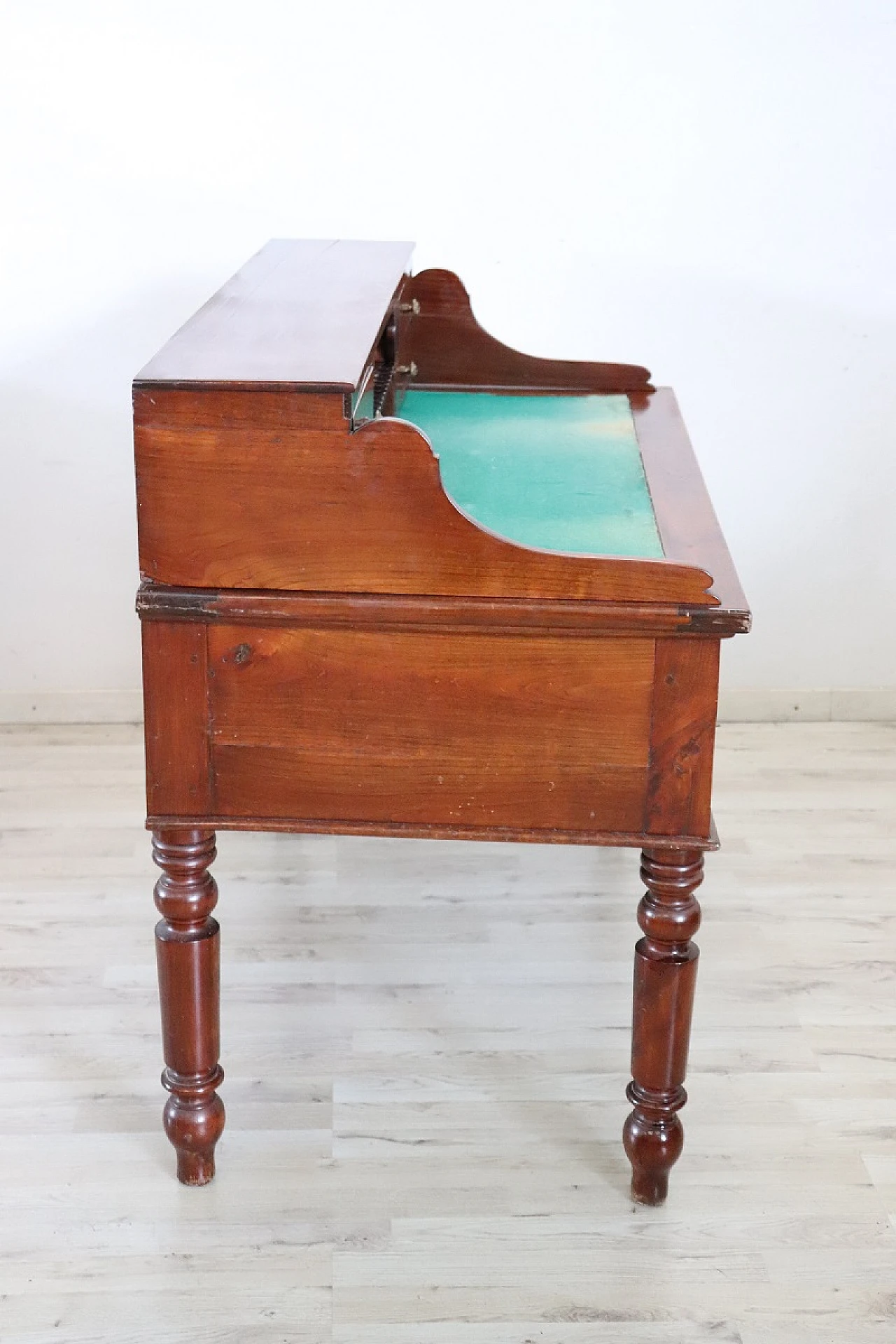 Louis Philippe desk in solid cherry wood, mid-19th century 7